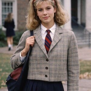 Bally Womens 80's Vintage Cropped Blazer Italian Size 42 / US Medium womens jack